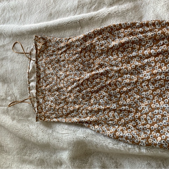 Flower printed slim dress - Picture 2 of 3